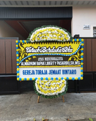 Papan Bunga Duka di Mlatiharjo